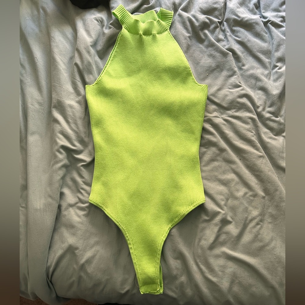 Lime Green Bodysuit